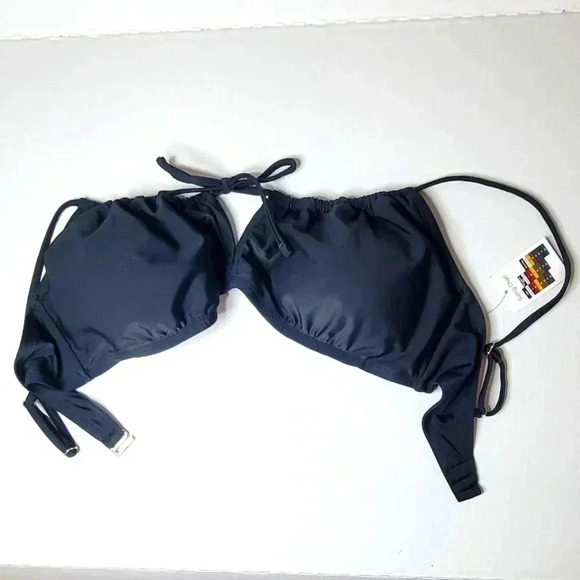 TIME AND TRU Women's Plus Size Keyhole Bikini Top Only. (New) - Picture 4 of 8